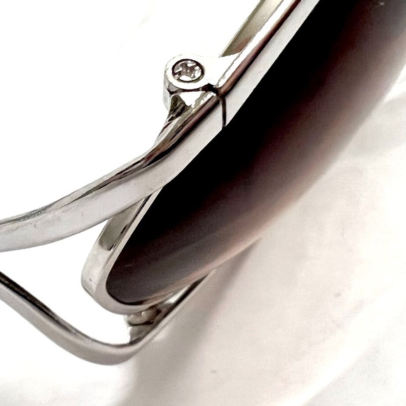 Vintage 70s-80s Oversized Expression Silver Large Butterfly Eyeglass Frames main image 6